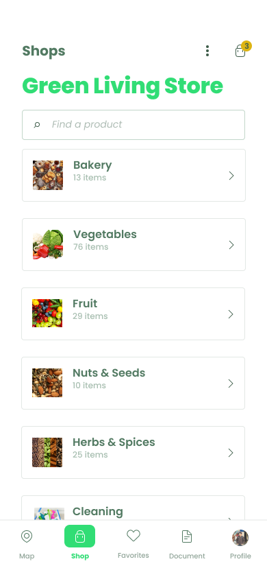 Tab Bar Profile